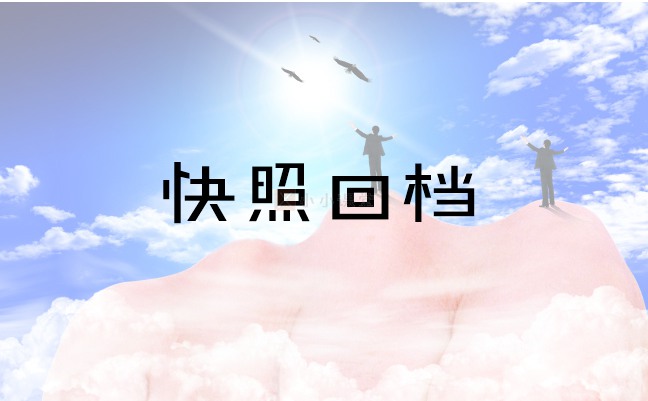 快照回档