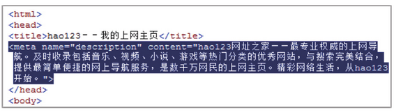 善用Meta description