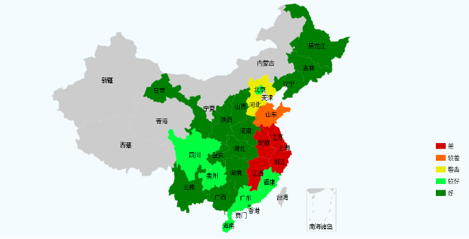 CDN前全国访问速度