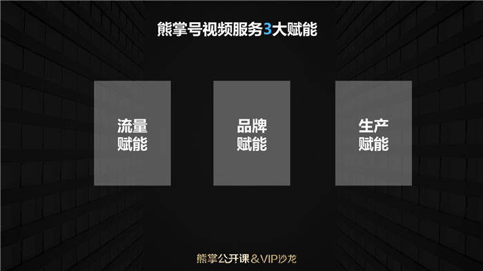 熊掌号视频服务3大功能
