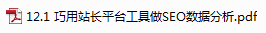 SEO数据监测分析