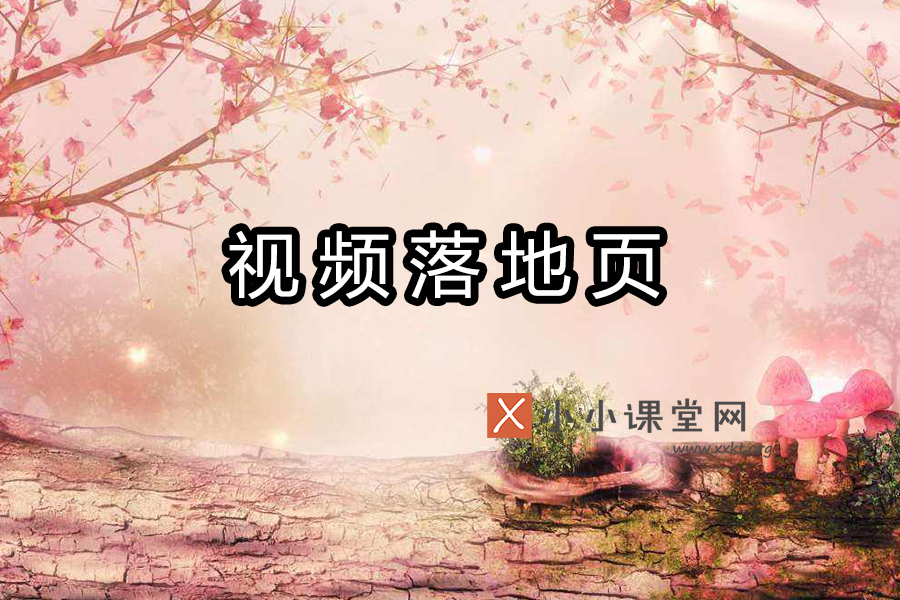 视频落地页