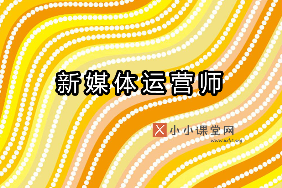 新媒体运营师