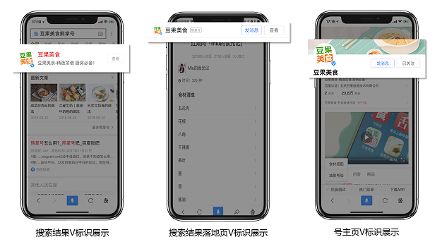 加V认证效果