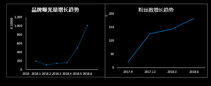 品牌曝光与粉丝增长