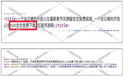 源码中标题