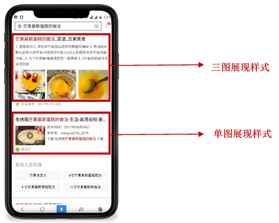 搜索结果出图权益