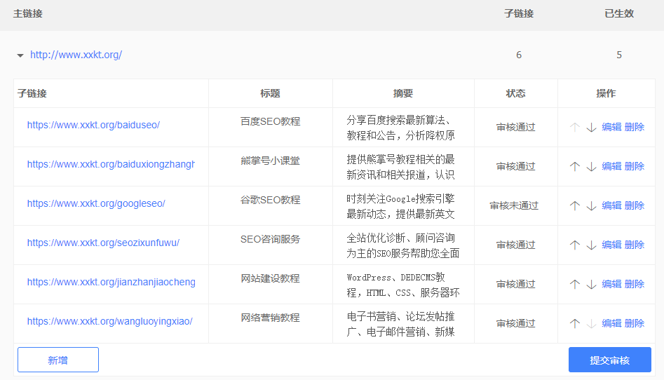 Google栏目未通过