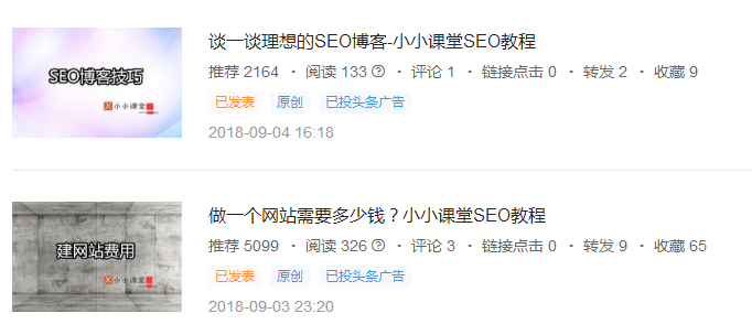 文章阅读量