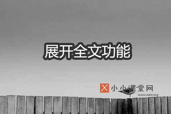 展开全文功能