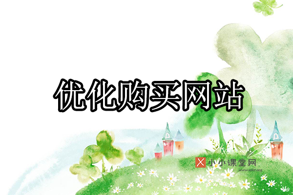 如何优化购买的网站