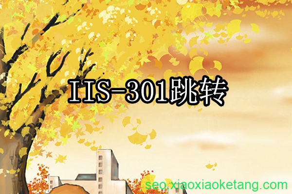 IIS301跳转