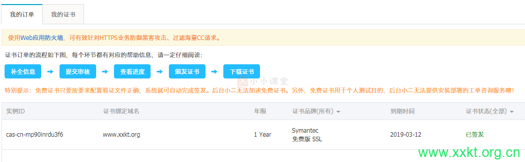 证书签发