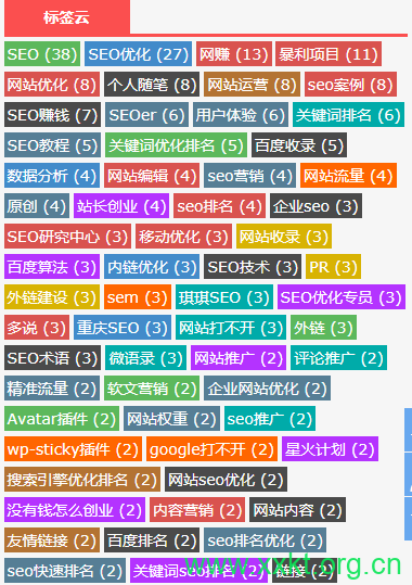 标签云败笔